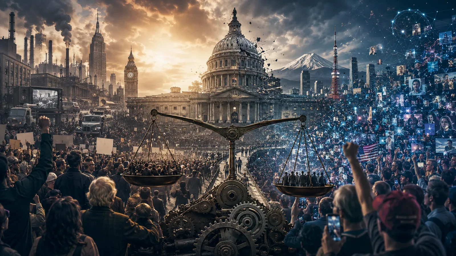 crisis of democratic governments critical review