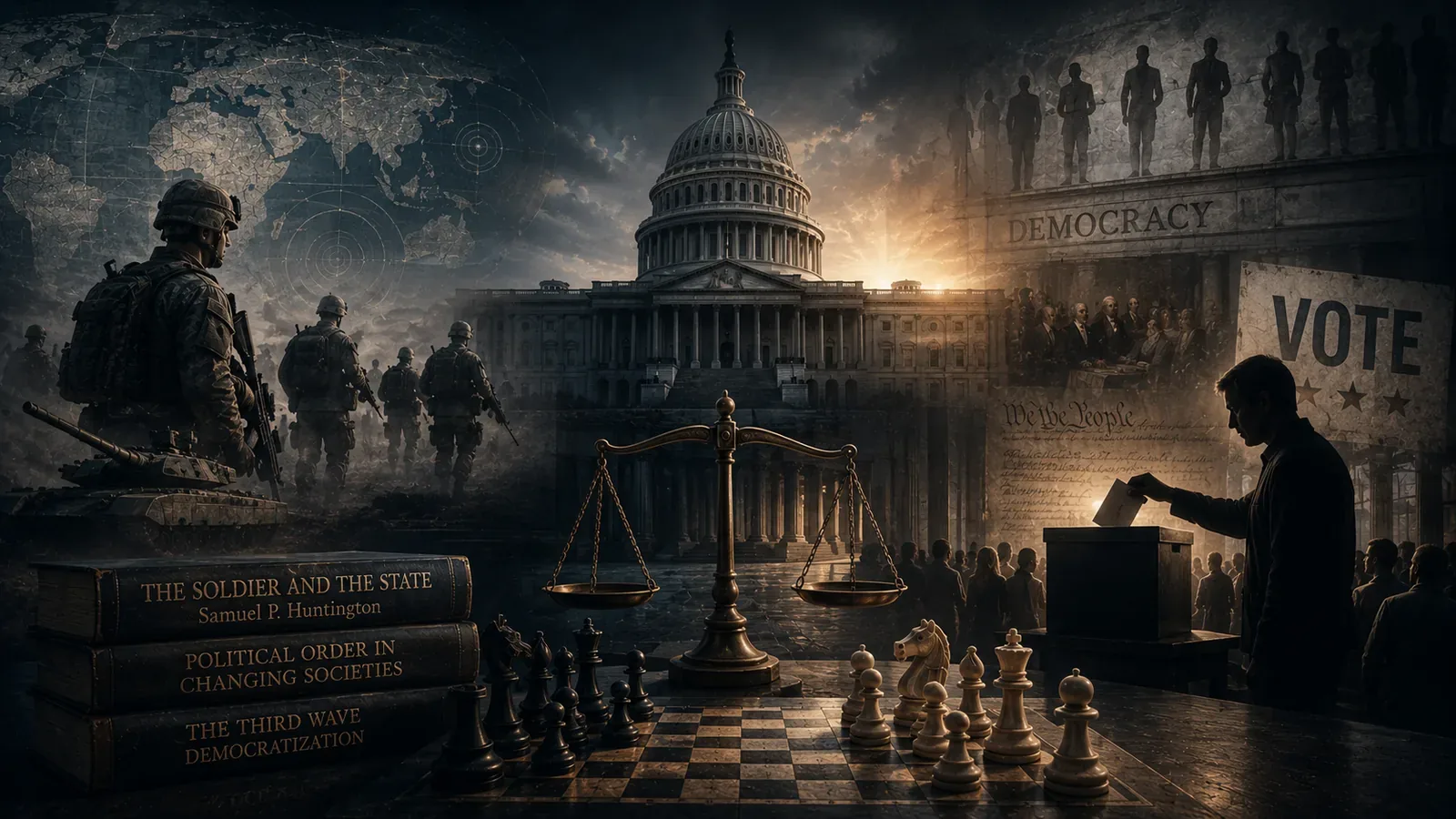 huntington soldier and the state analysis